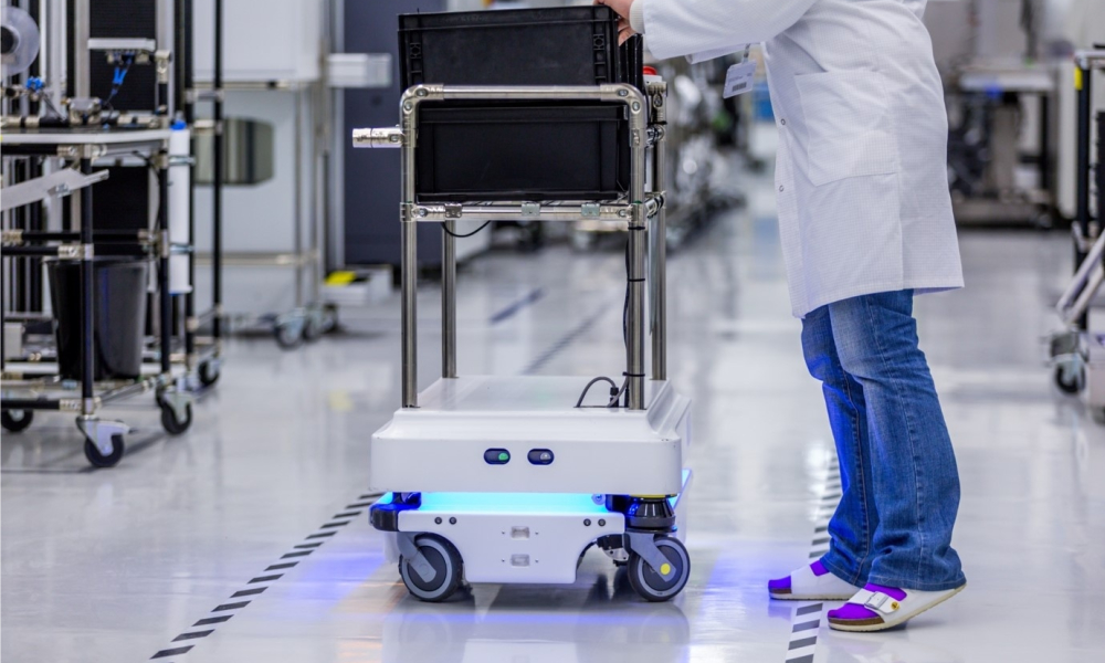 Robots autónomos en la cadena de suministro